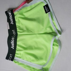 Justice Sport mesh shorts